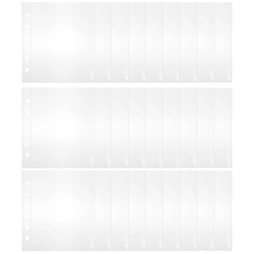 Scrapbook Sheets Pre-punched Holes Binder Albums Photo Album Refill