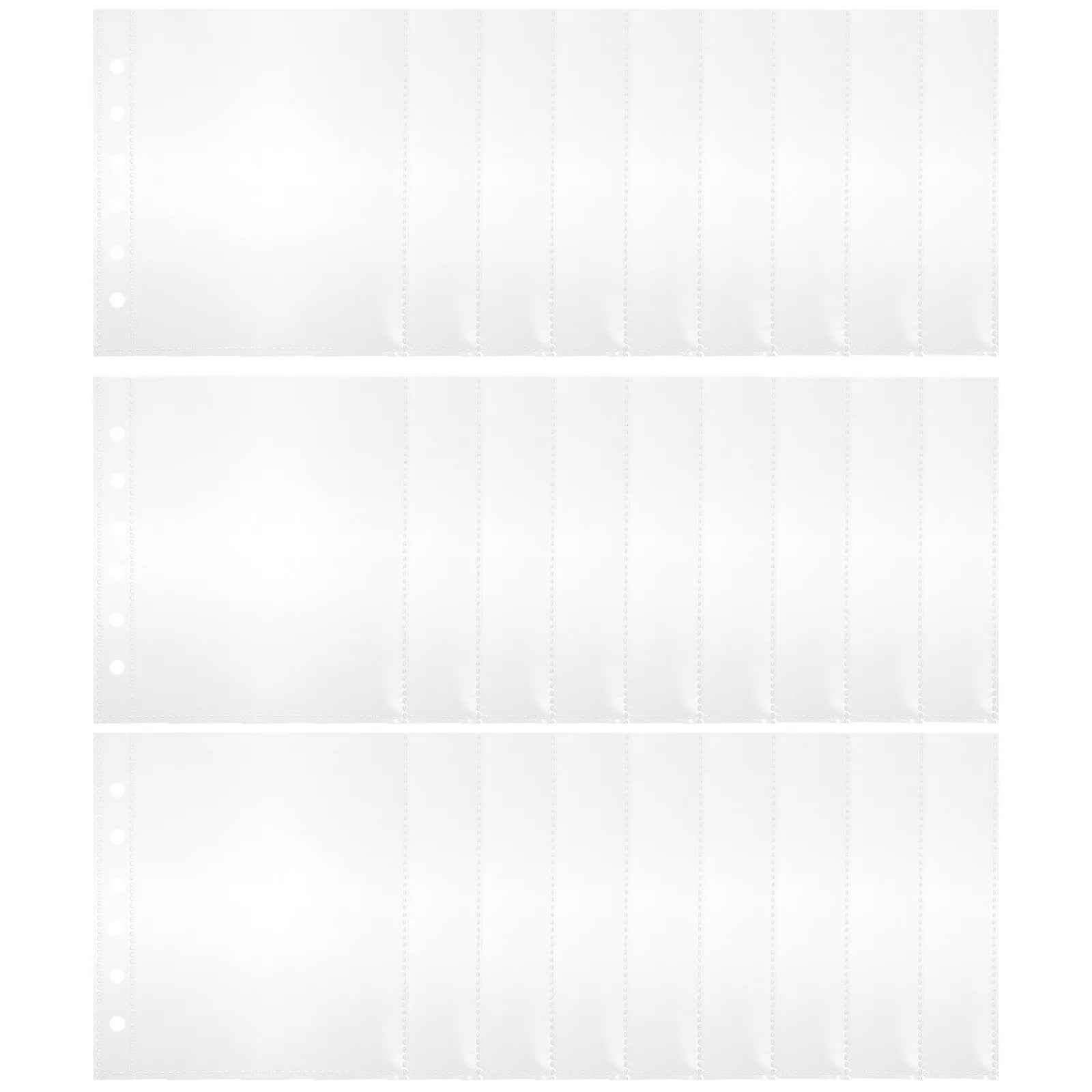 Scrapbook Sheets Pre-punched Holes Binder Albums Photo Album Refill