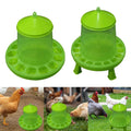 Automatic Poultry Feeder Drinking Bowl Farming Tools Feeding Zpaxo 28x24cm No Bracket