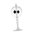 Solar Power Crookes Radiometer Windmill Glass Art Crafts Science Toy Zpaxo Clear