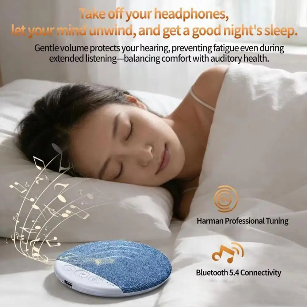 Bluetooth Under Pillow Speaker – White Noise & Sleep Timer Bluetooth Pillow Speaker Zpaxo
