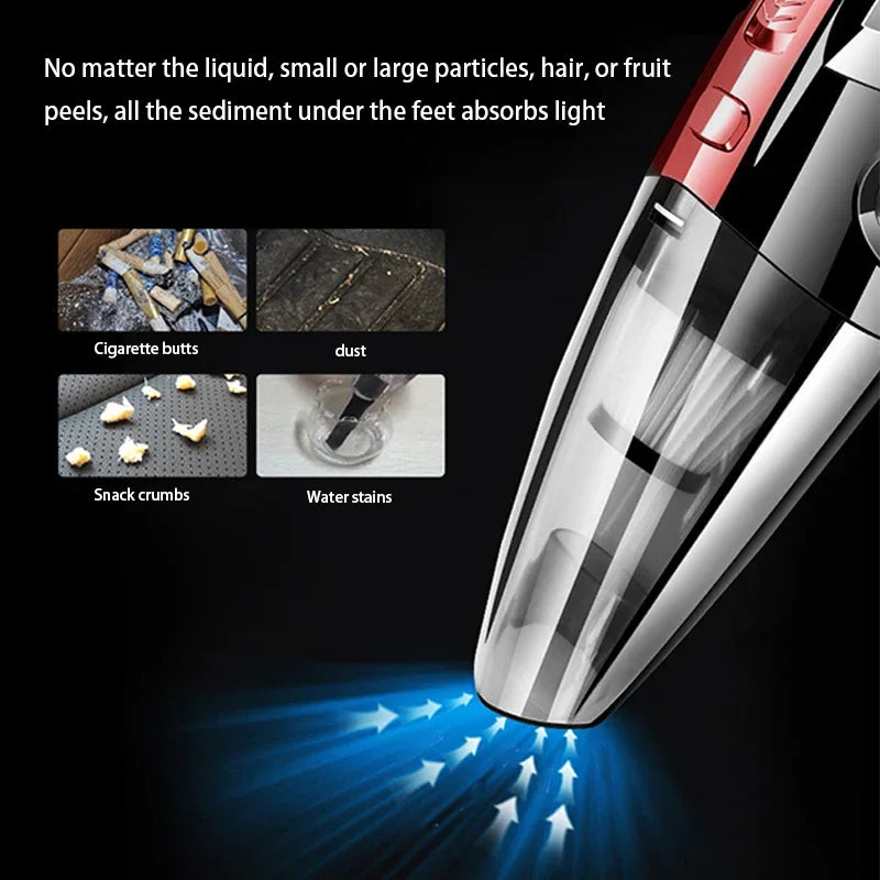 Handheld Wireless Charging Car Vacuum Cleaner Power Small Portable Zpaxo