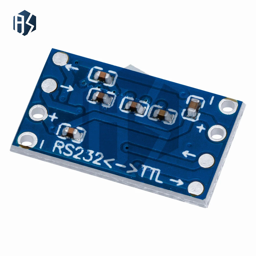 1- MCU Mini RS232 MAX3232 Level TTL Converter Board Serial Port Zpaxo
