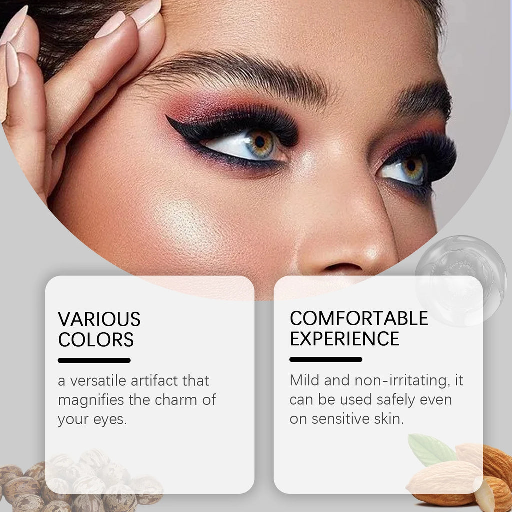 Antioxidant Colored Eyeliner Enhances Barrier Boosts Skin Resistance Reduces Eye Irritation Naturally Long-Lasting Comfortable Zpaxo