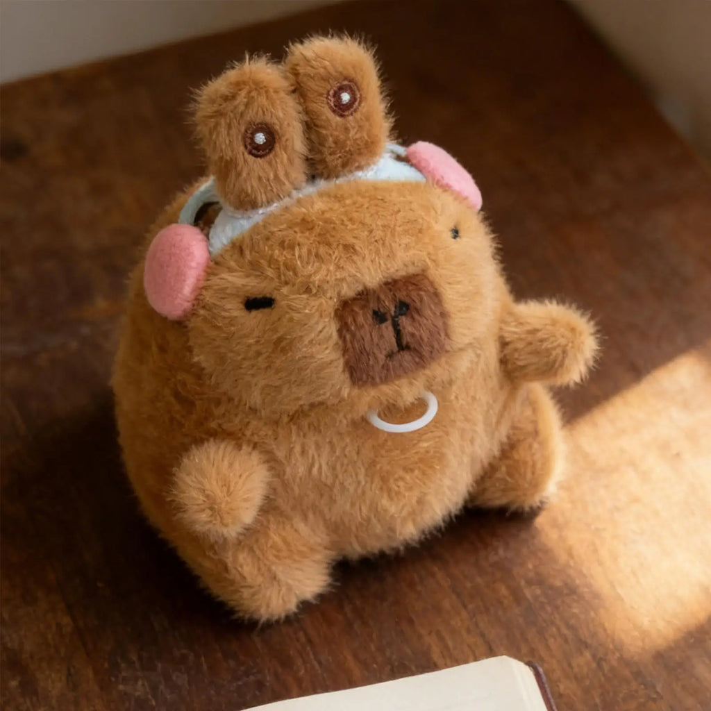 Purse Charm Cute Compact Capybara Keyring Plush Capybara Keyring Backpack Pendant For Men Women Boys Girls Youth Teens Husband Zpaxo