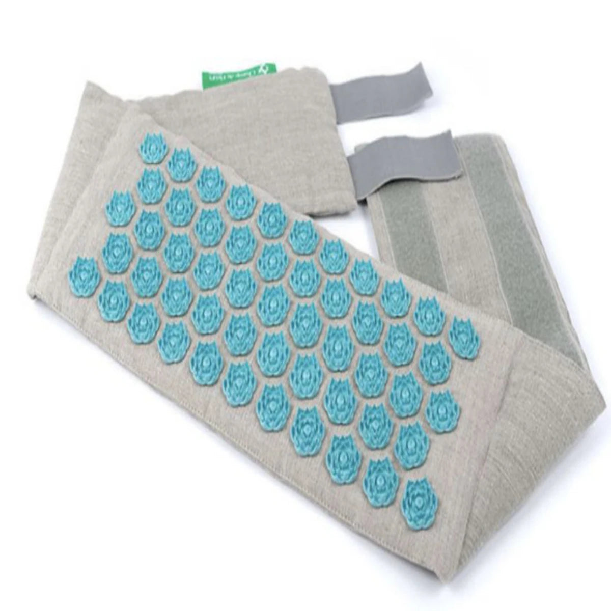 Organic Linen Waist Care Lotus Button Acupuncture with Deep Massage At Acupoints for Home Use To Relieve Back Pain and Soreness Zpaxo