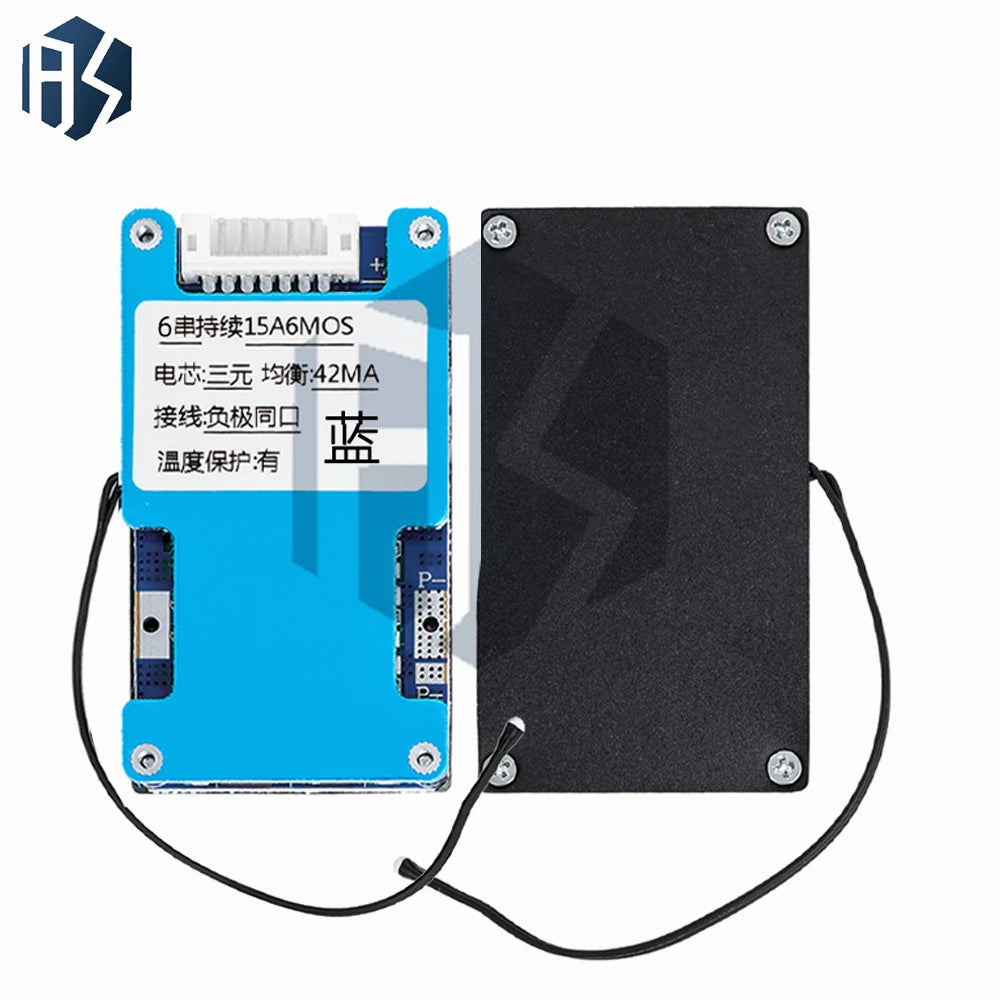 1PC 6S 22.2V Li-ion BMS Battery Protection Board – 15A/20A/25A Balanced Module with 6/8/10 MOS for Power Tools & E-bikes Zpaxo