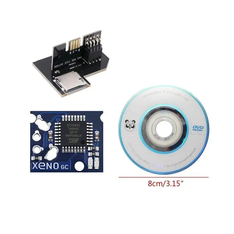 652F Game Accessory SD2SP2 Micro SDCard Adapter Disc DVD for NGC NTSC for w/Xeno for Zpaxo
