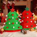 Christmas Novelty Tree Hat Funny 3D Elf Party Cap Adults Xmas Photo