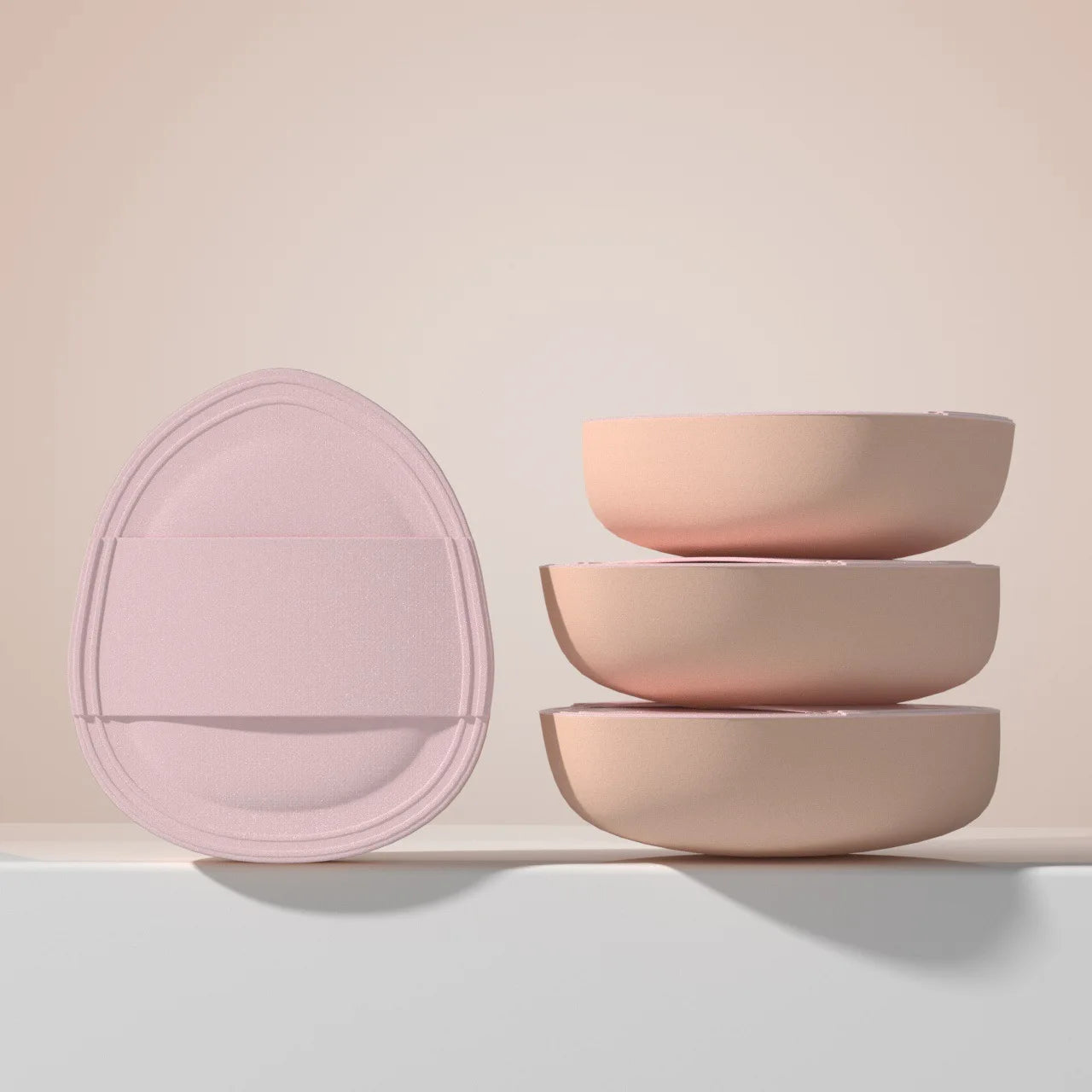 5/10/20/50pcs Mini Finger Air Cushion Pads, Detailed Makeup Sponge Pads, Dual-purpose Beauty Tools for Dry and Wet Use Zpaxo