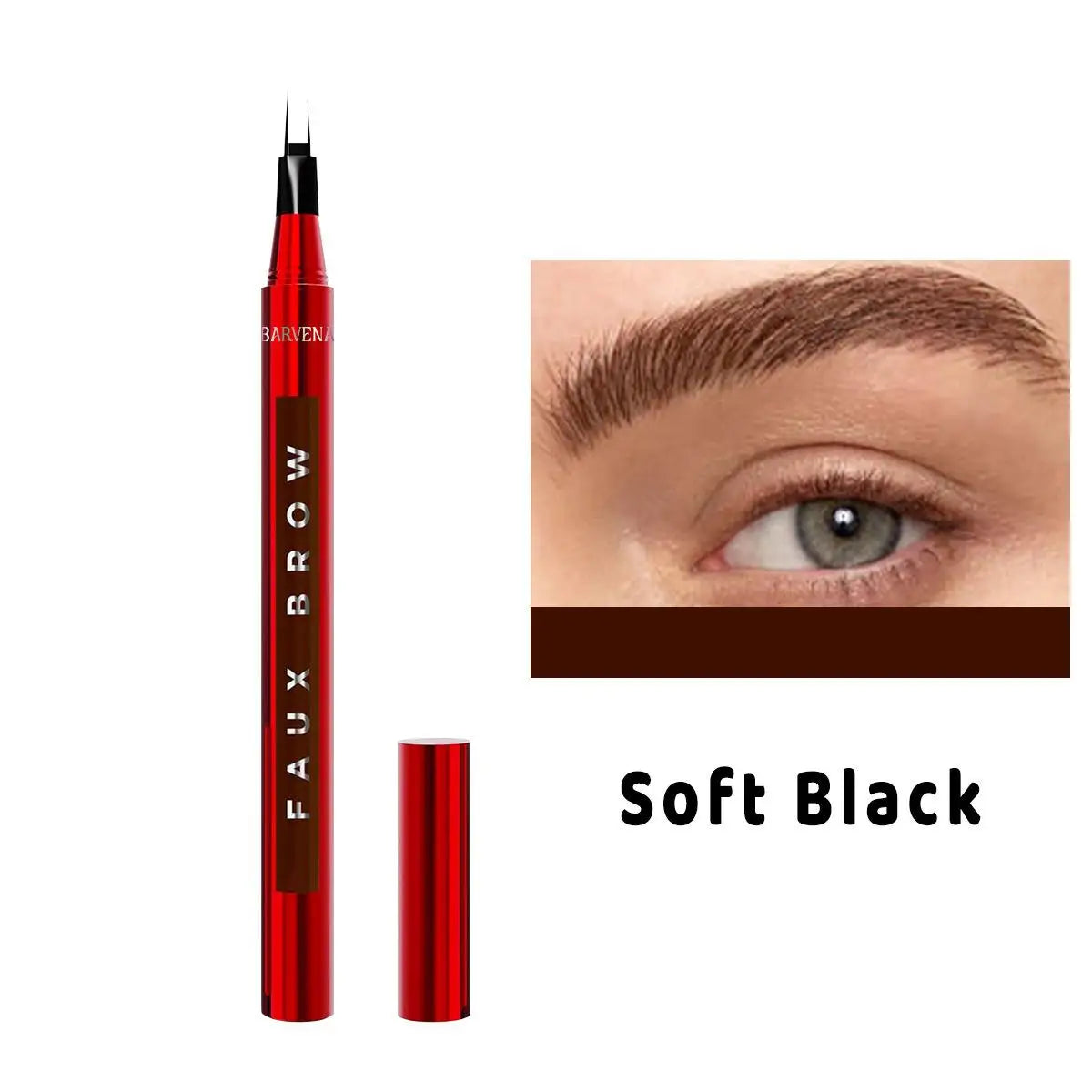 Ultra-fine Liquid Eyebrow Pencil Double-claw Long Lasting Easy Grip