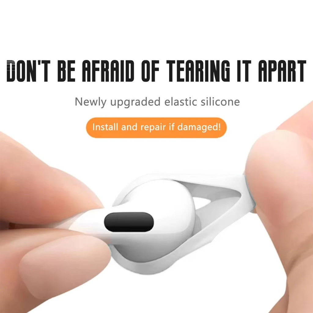 Anti-Slip Ear Covers Eartips For Apple AirPods 4 Replacement Ultra Thin Earbuds Cover Earphone Eartips For Airpods 4 Accessories Zpaxo