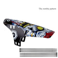 1pc Reflective Mudguard MTB Bicycle Fender Suitable for Front Fork Rear Wheel Fender Reflective Mud Guard Cycling Parts Zpaxo A