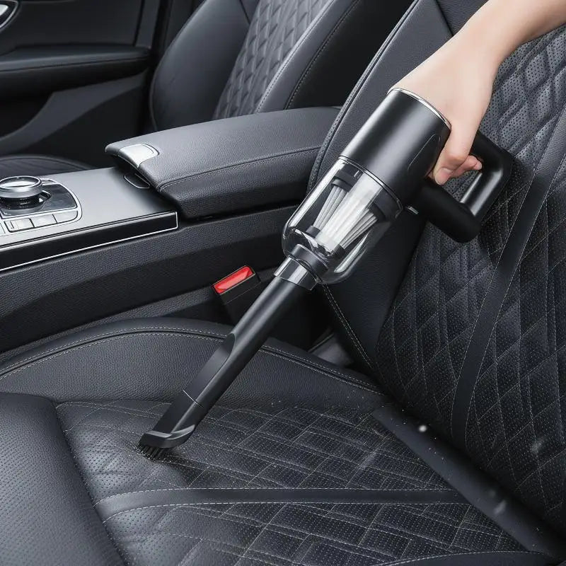 Wireless Car Vacuum – Mini Wet & Dry Cordless Handheld Cleaner