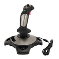 Flight Joystick Vibration Function Ergonomic Grip Professional