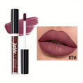 1PC Matte Liquid Lipstick Makeup, Matte liquid Long-Lasting Wear Non-Stick Cup Not Fade Waterproof Lip Gloss Zpaxo 07