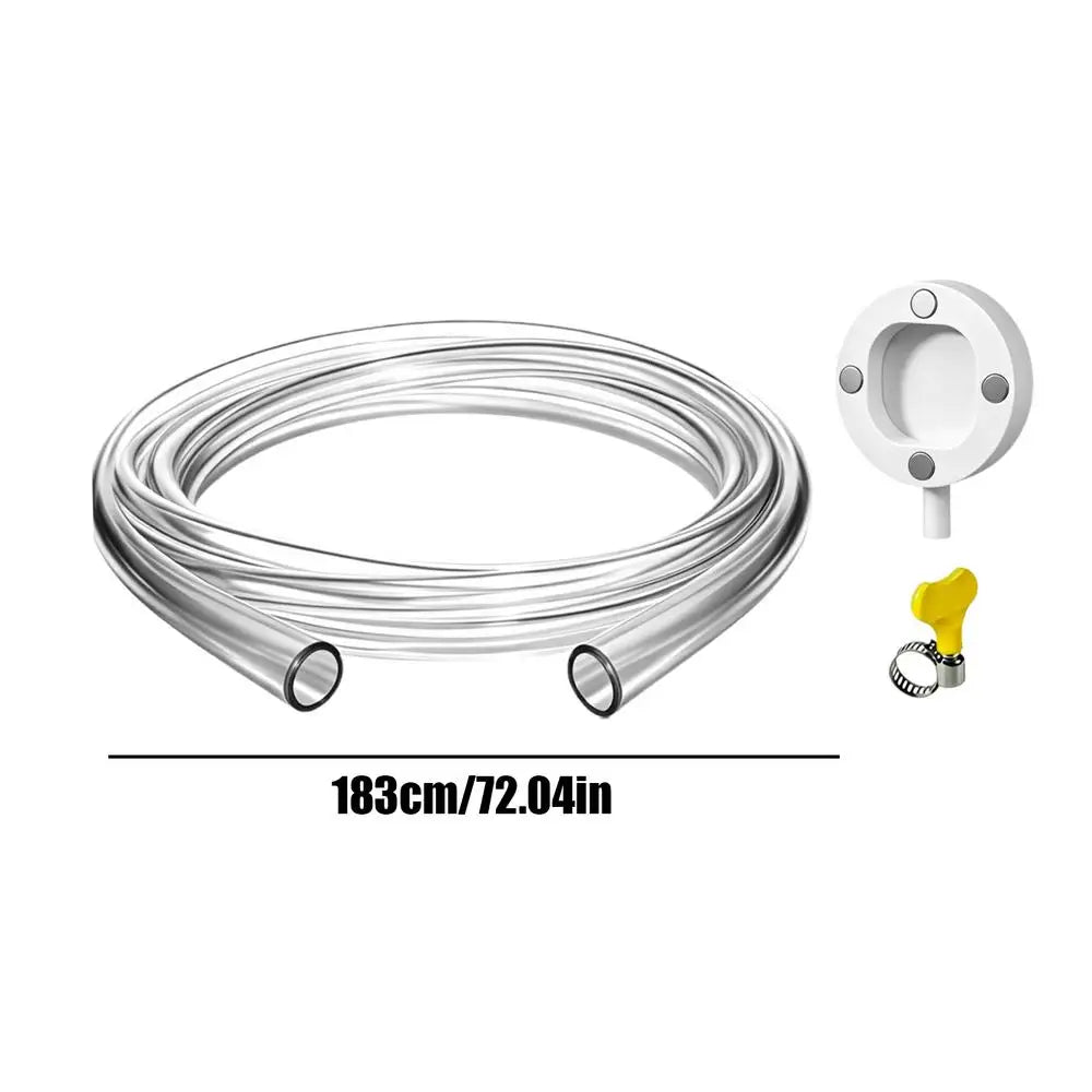 Window Air Conditioner Drain Kit Magnetic Clear Hose Adapter Ac Water Drain Hose Replacement Kit For Home Office Dorm Rv Zpaxo China Mainland White