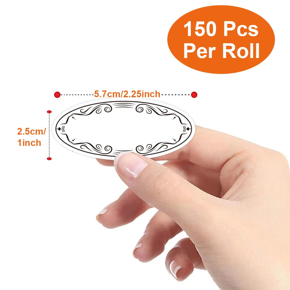 150/300pcs Food Label Stickers – Date & Classification Tags