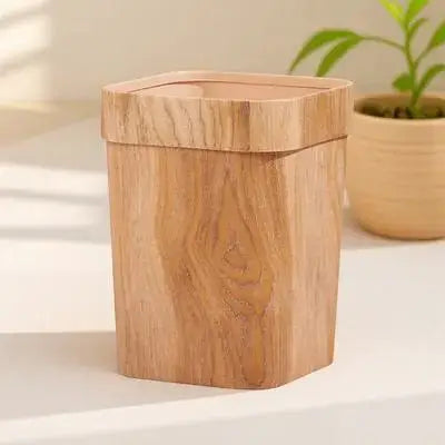 Wooden Garbage Container PP Material Multi-purpose Trash Can Home