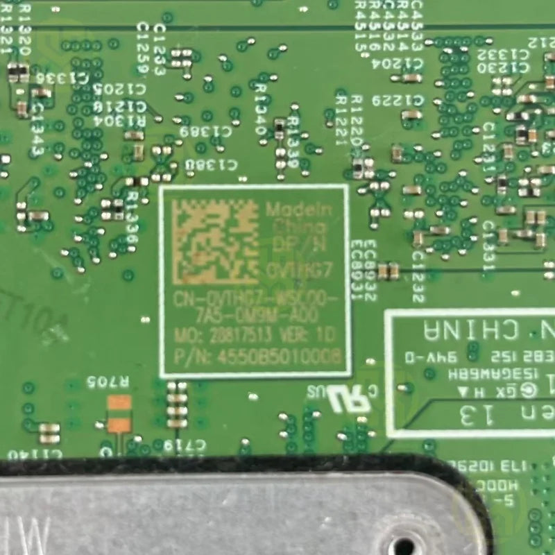 VTHG7 0VTHG7 CN-0VTHG7 DELL Inspiron 13 7370 7373 Laptop Motherboard