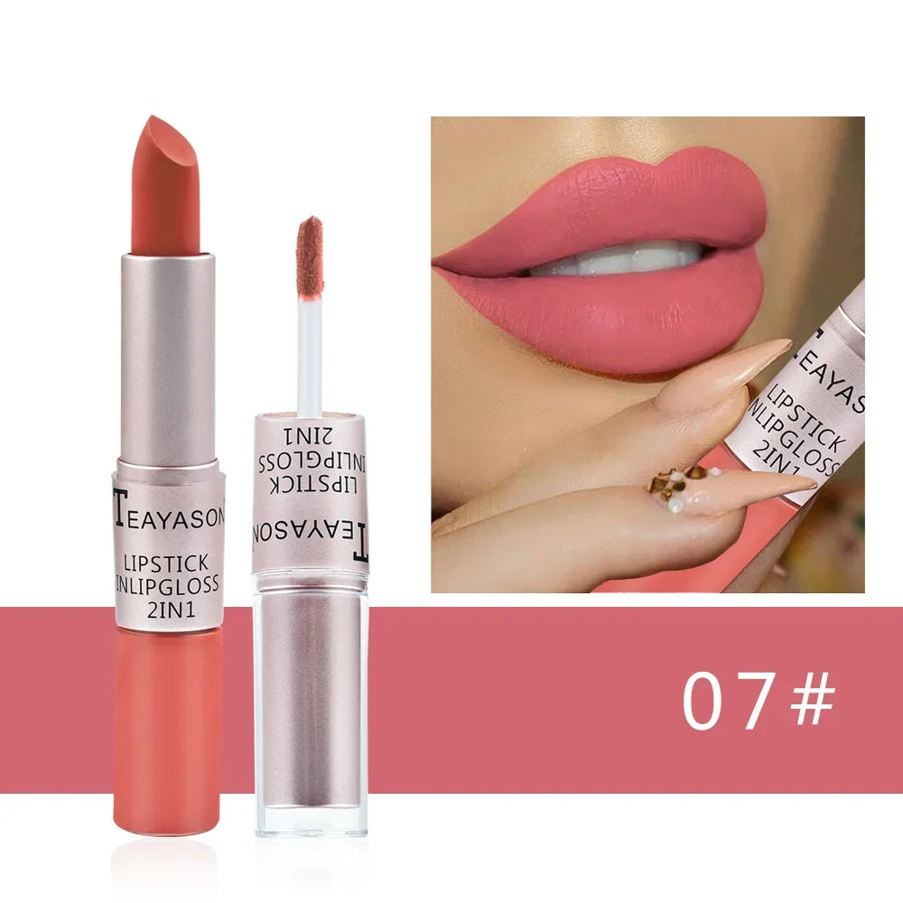 Punk Lipstick Sexy Lip Gloss 1 Tint Waterproof Long Lasting Moisture Zpaxo 7