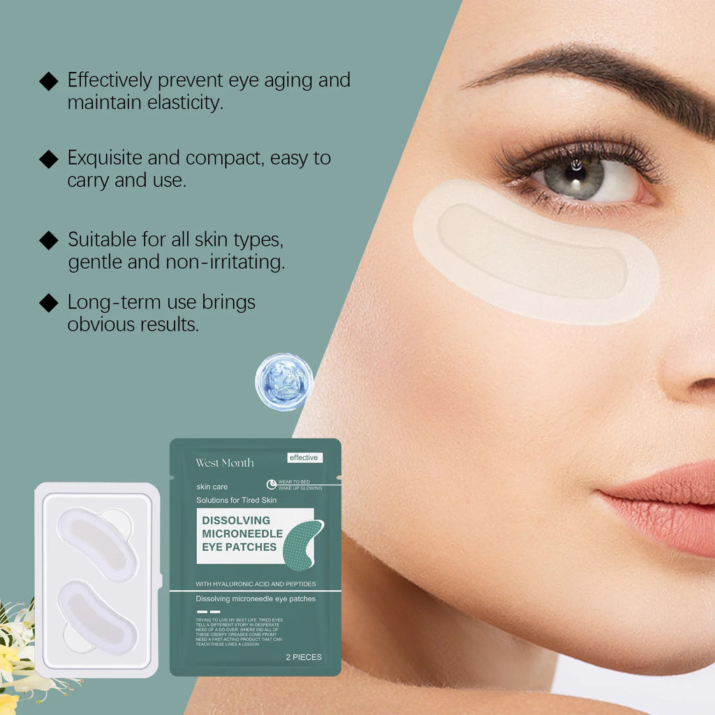 Hyaluronic Acid Microneedle Eye Patches – Anti-Aging Hydrogel Microneedle Eye Patches Zpaxo