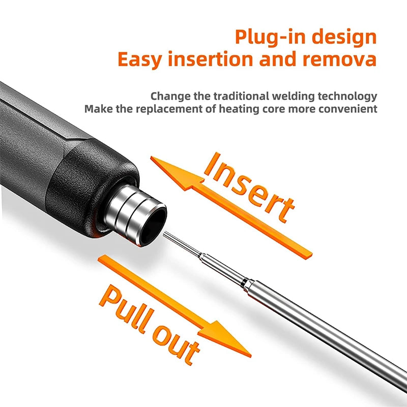 USB Soldering Iron Mini Small Tool 800mAh Lithium Battery Rechargeable