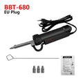 BBT-680 Electric Vacuum Suction Tin Gun Powerful Desoldering Pump 30W Hand Welding Tools Removal Soldering Sucker Pen Desolder Zpaxo BBT-680 EU Plug
