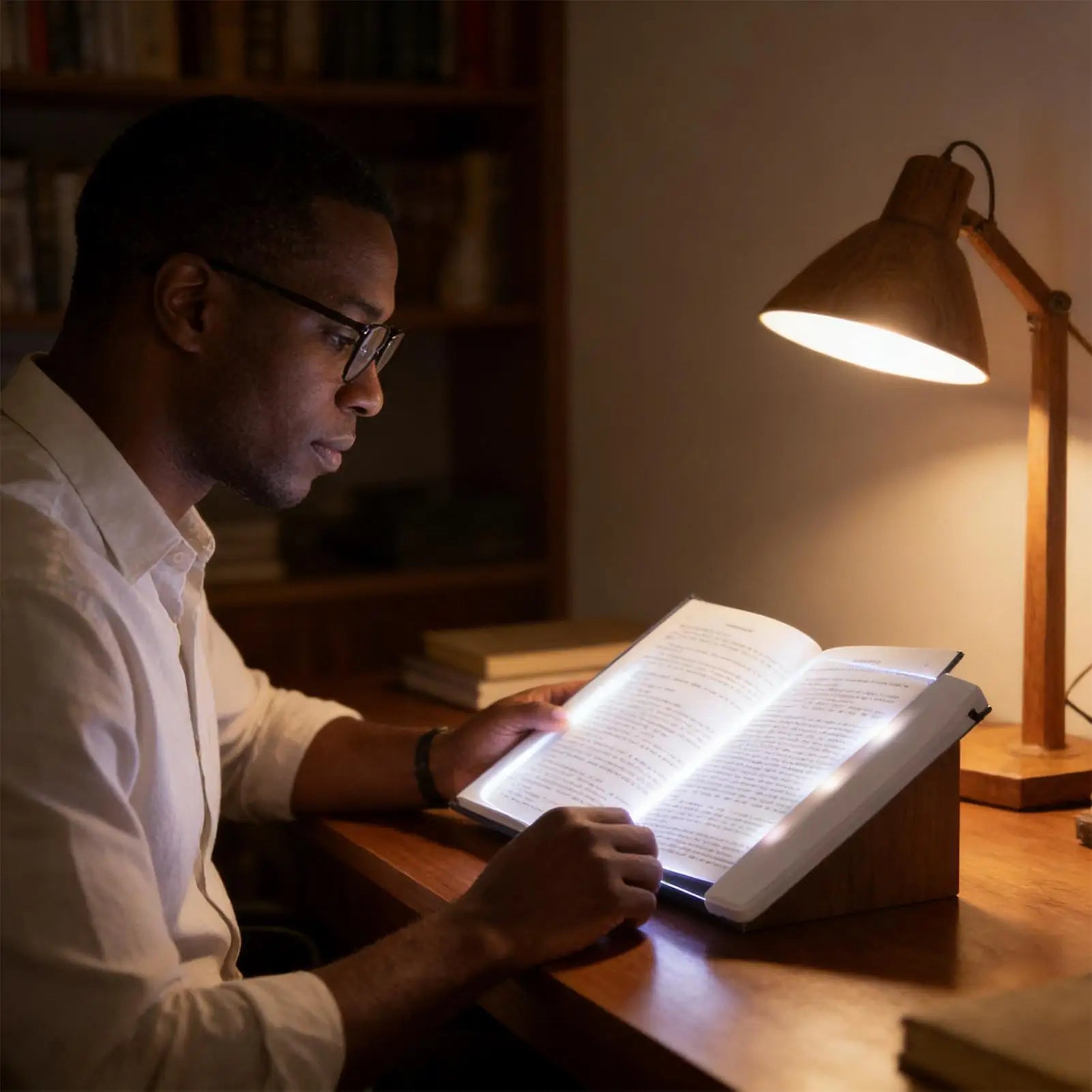 Book Reading Light Portable Page Illuminator Lights Books Bed Kids