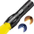 POCKETMAN 2-in-1 White & Amber LED Rechargeable Flashlight