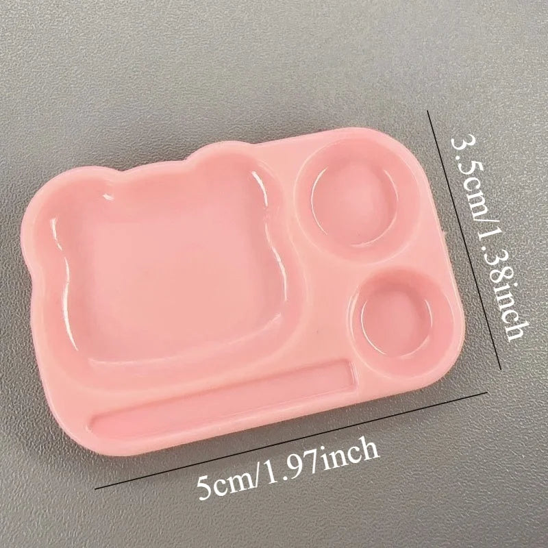 Mini Nail Art Mixing Palette – Reusable Gel Polish & Acrylic Tray