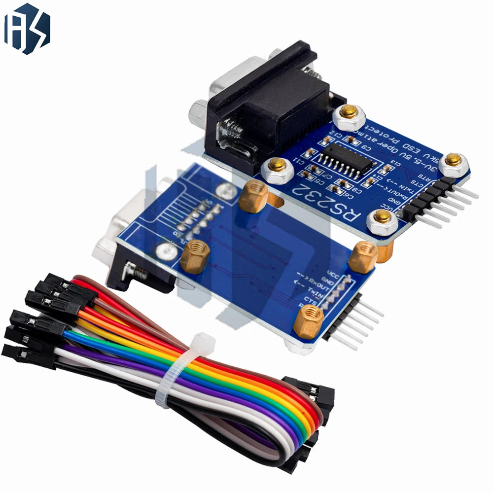 Bidirectional RS232-to-UART TTL Serial Converter Module Male-female Zpaxo