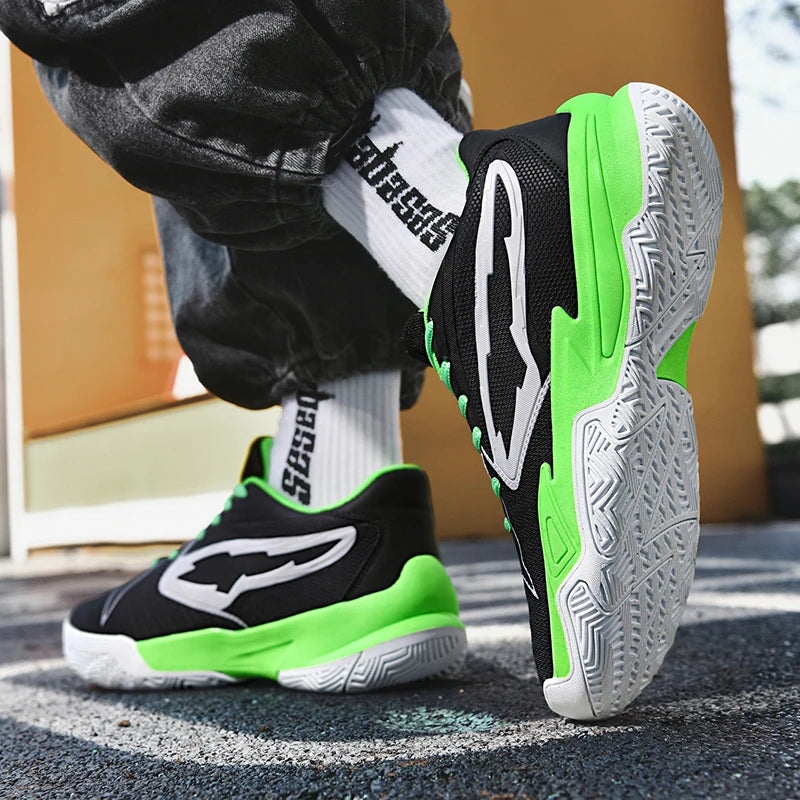 Men's Basketball Shoes Breathable Cushioning Non-slip Wearable Runing