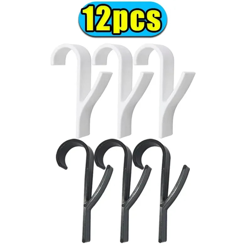 Heated Radiator Towel Rail Hooks – Clip-On Bathroom Hanger Radiator Towel Hooks Zpaxo Mix color-6pcs