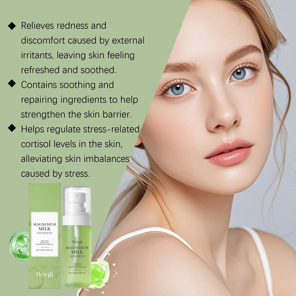 100ml Gel Toner Mist for Face Soothing Hydrating Facial Spray Calm Sensitive Skin Support Barrier with Refreshing Cooling Effect Zpaxo