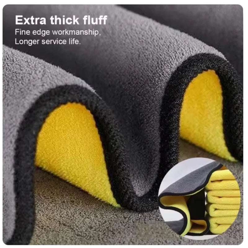 5/10 pcs ar Wash Microfiber Towel 30x30CM Car Cleaning Drying Cloth Hemming Car Care Cloth Detailing Car Wash Towel Zpaxo