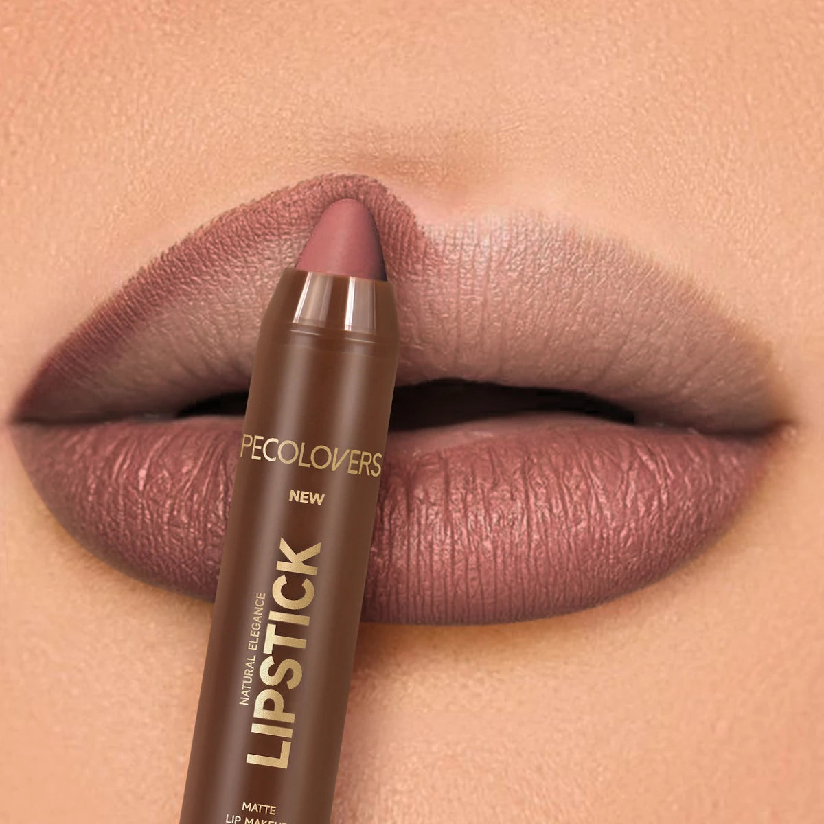Velvet Lipstick Pencil Matte Long-lasting Lip Glaze Plump Non-stick Cup Lipstick Natural Outline Lips Lipliner Makeup Zpaxo