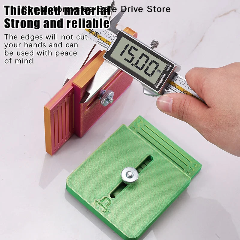 CM1Pc Furniture Film Tint Edge Cutting Small Guide Plate 5- Distance