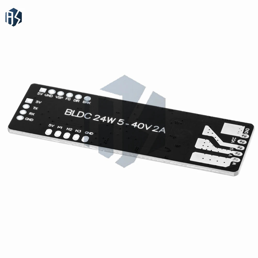BLDC-24W 5V-40V 2A Inductive Brushless Motor Driver Module Zpaxo