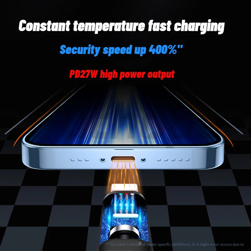 60W USB-C Elbow Fast Charging Cable for Tesla Model 3 & Y