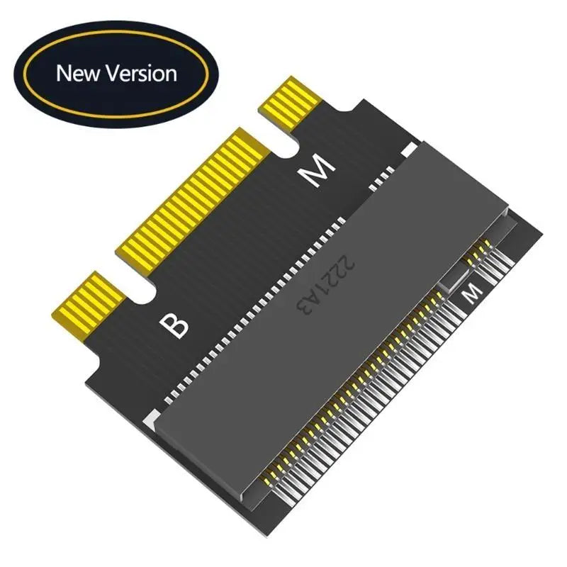 652F M.2 2230 to 2242 Extension Adapter NVME B+M NVME M 2230 to 2242 Card Computer Adapter Board for X270 X280 T470 Zpaxo
