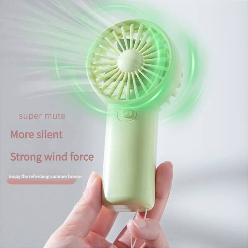 Portable Fan Convenient Creative Small Pocket Hand-held Lightweight