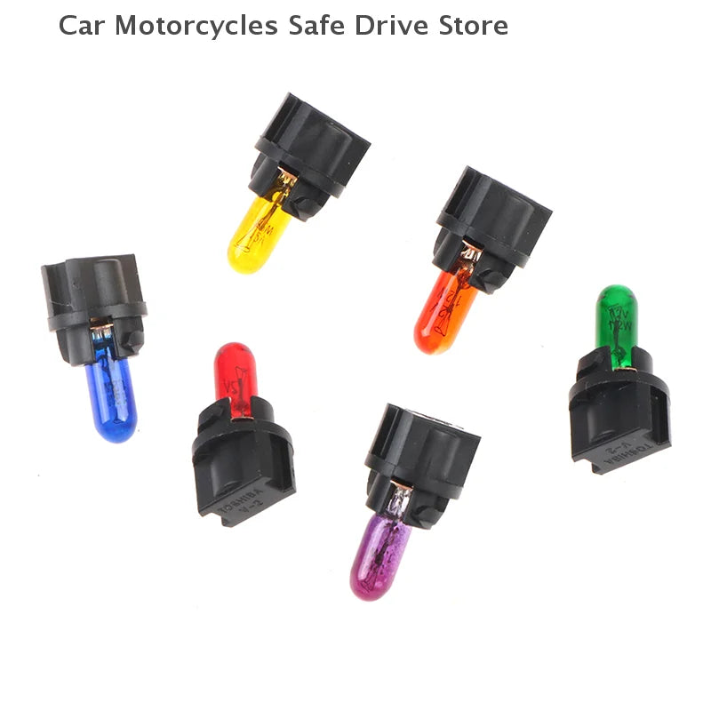CM10PCS T5 5 Led Bulb W1 2WCar Interior Lights Dashboard Heating