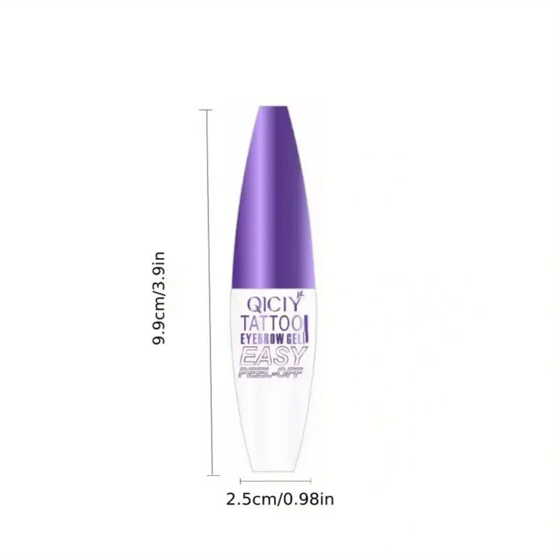 1PC Peel-Off Eyebrow Tattoo Gel Tint- Long-Lasting, Sweatproof, Easy To Use, Perfect for All Makeup Look Zpaxo