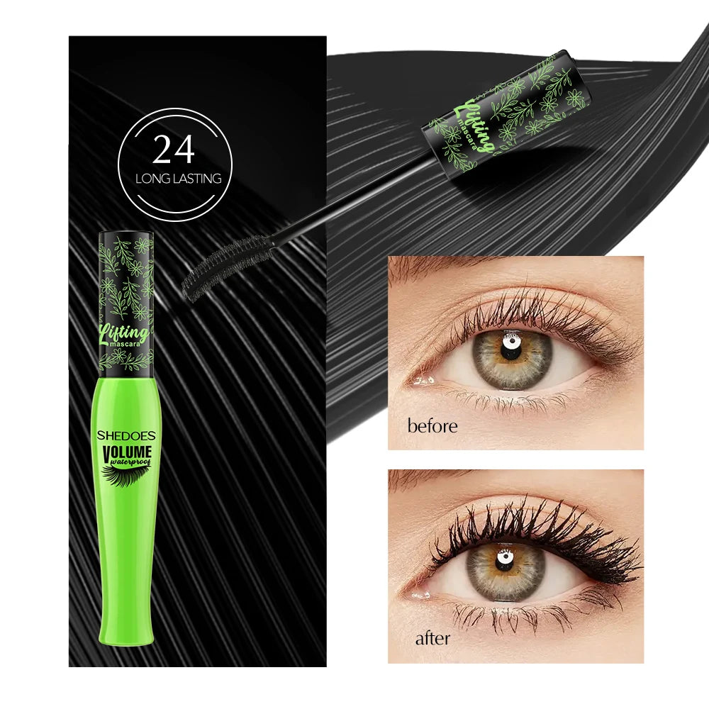 Thick Slender Mascara Waterproof Durable Light Natural Curling