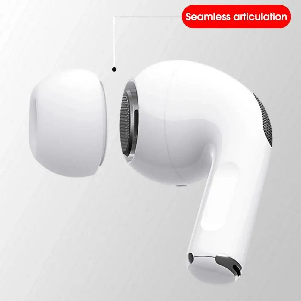 Earphone Replacement Earplug Ear Pads For Apple AirPods Pro 1st 2nd gen 1 2 Soft Silicone Ear Tips Cover Ear Plugs XS/S/M/L Size Zpaxo