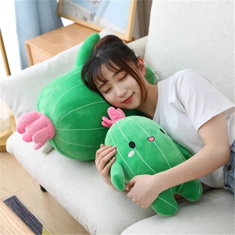 25 40 Kawaii Simulation Cactus Plush Toy Cute Stuffed Plants Plushies
