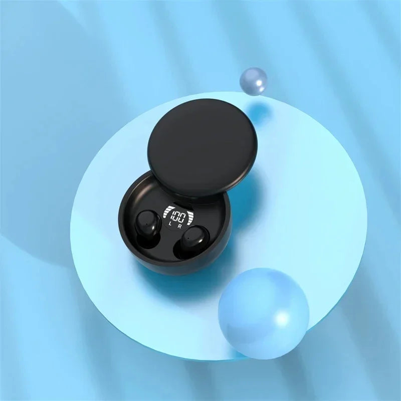 KEBIDUMEI Mini Bluetooth 5 4 Earphones Invisible Sleep Earbuds TWS Zpaxo SK26 Black