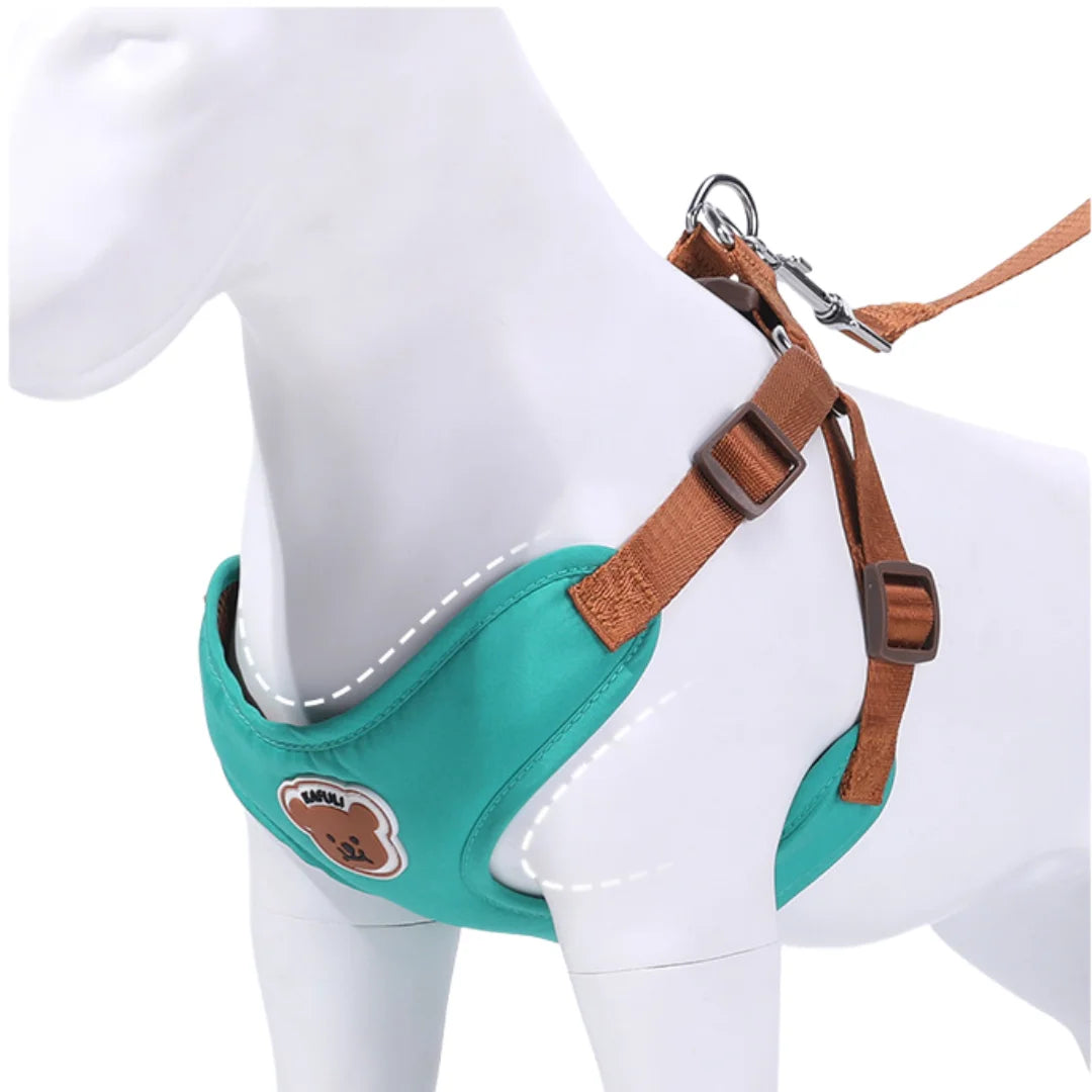 Dog Harness Leash Medium Small Dogs Comfortable Pet Chest Durable