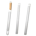 5mm Thick Steel Measuring Ruler Not Slip Handle 0300mm 0500mm Metal Straight Ruler Non Slip Grip Dual-scale Ruler Zpaxo 3mm-0.12in